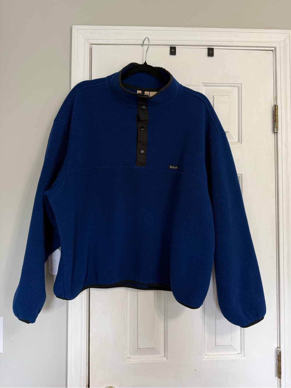 Woolrich Men’s Fleece 1/4 button down fleece